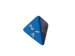 Opaque Blue D4 4-Sided Polydice